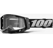Маска 100% RACECRAFT 2 Goggle [Black], Clear Lens