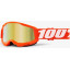 Дитяча маска 100% STRATA 2 Youth Goggle Orange - Mirror Gold Lens