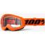 Дитяча маска 100% STRATA 2 Youth Goggle Neon Orange - Clear Lens