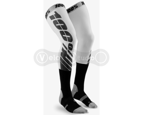 Носки Ride 100% REV Knee Brace Socks [Flash Grey], S/M