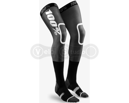 Шкарпетки Ride 100% REV Knee Brace Socks [Black], S/M