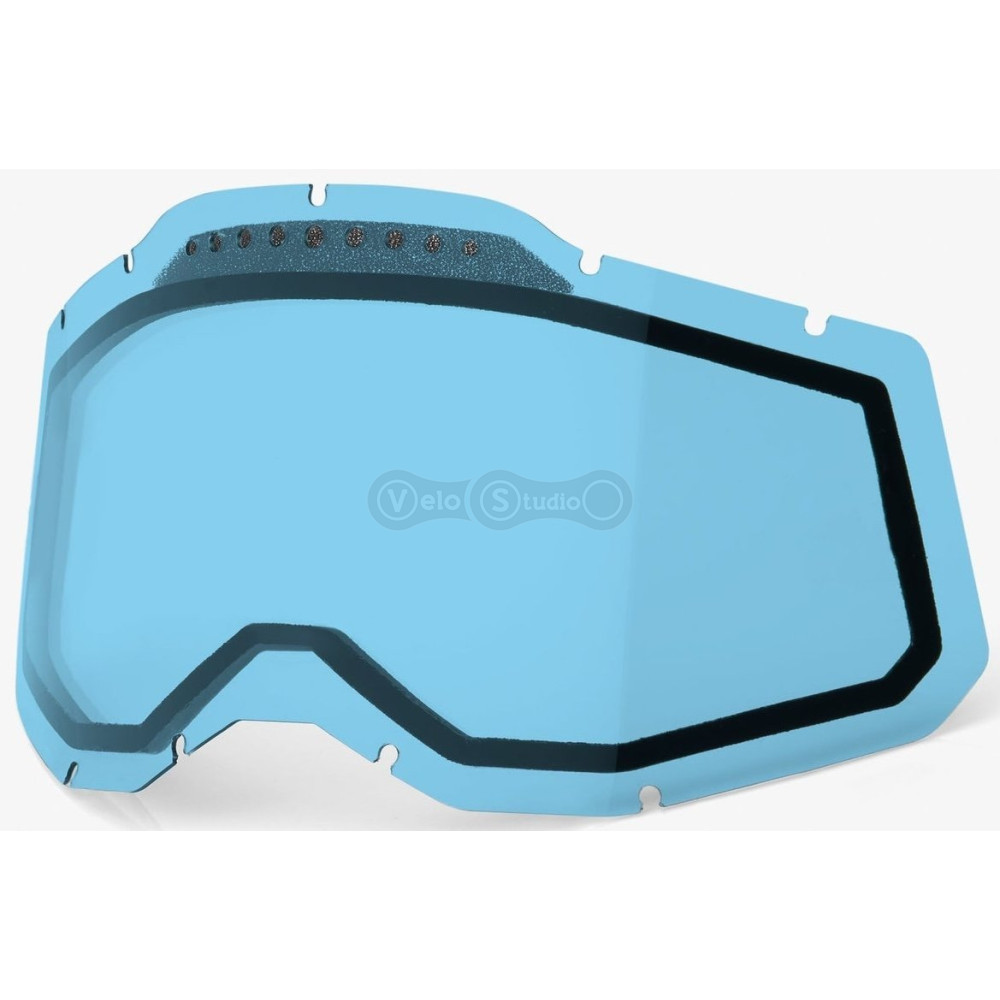 Линза 100% RC2/AC2/ST2 Dual Vented Lens - Blue, Dual Colored Lens