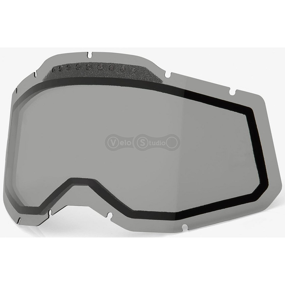 Линза 100% RC2/AC2/ST2 Dual Vented Lens - Smoke, Dual Colored Lens