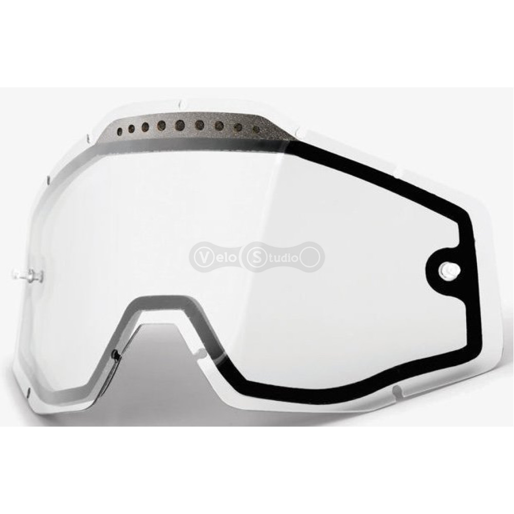 Лінза для маски 100% RC/AC/ST Dual Vented Lens [Clear], Dual Clear Lens