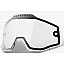 Линза для маски 100% RC/AC/ST Dual Vented Lens [Clear], Dual Clear Lens