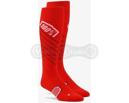 Носки Ride 100% HI-SIDE Thin Socks [Red], S/M