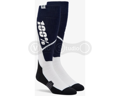 Шкарпетки Ride 100% TORQUE Socks [Navy1], S/M