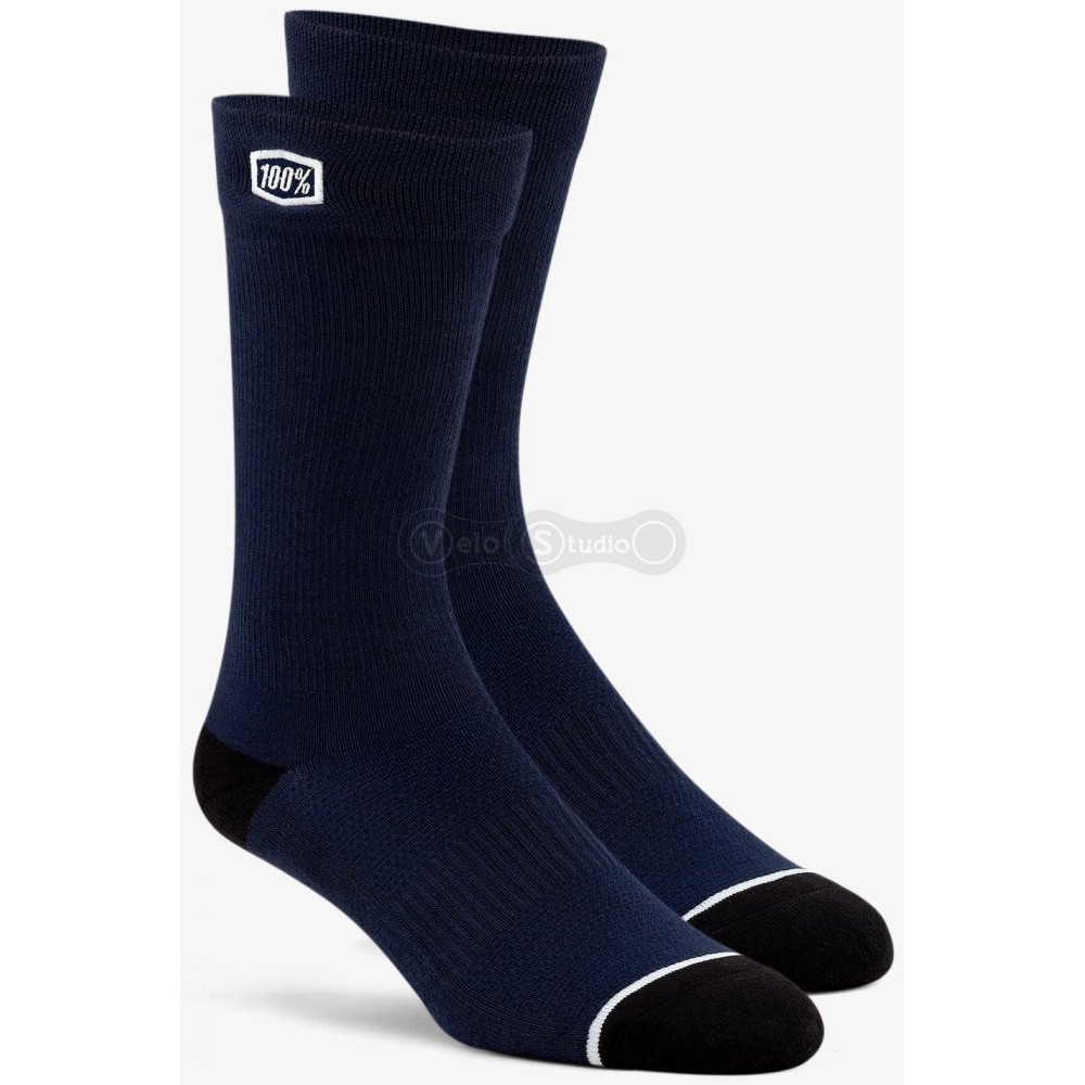 Носки Ride 100% SOLID Sock [Navy], L/XL (EU 42-46)