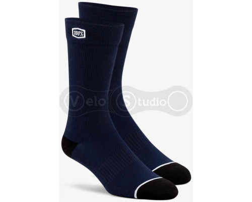 Носки Ride 100% SOLID Sock [Navy], L/XL (EU 42-46)