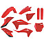 Пластик Polisport MX kit - Gas Gas (21-) [Red], GasGas