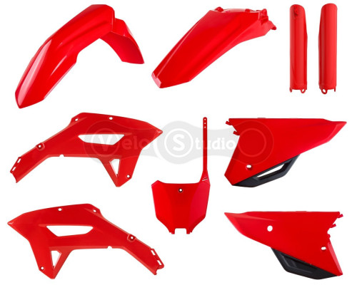 Пластик Polisport ENDURO kit - Honda (21-) [Red], Honda