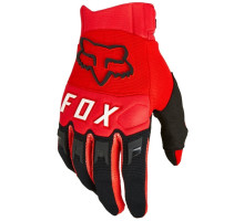 Детские перчатки FOX YTH DIRTPAW GLOVE [Flo Red1], YL (7)