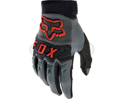 Перчатки FOX DIRTPAW GLOVE - CE [Grey/Red], XXL (12)