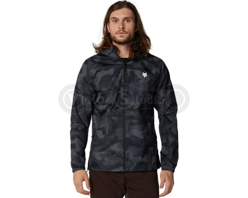 Куртка FOX HEAD WINDBREAKER Jacket [Black/Camo], M