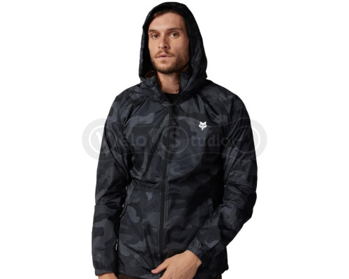 Куртка FOX HEAD WINDBREAKER Jacket [Black/Camo], M