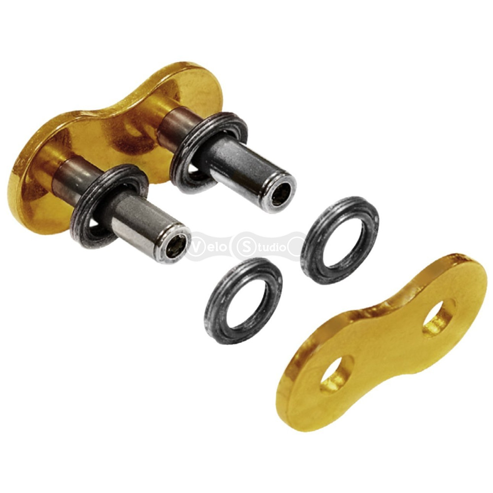 Замок ланцюга мотоцикла Regina Type 44/135ZRP Rivert Link - 520 [Gold], 520 / Seal Ring