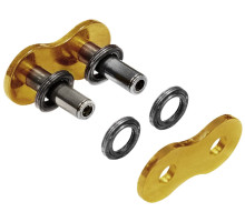 Замок цепи мотоцикла Regina Type 44/137ZRP Rivert Link - 525 [Gold], 525 / Seal Ring