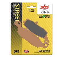 Колодки гальмівні SBS 705HS Performance Front Brake Pads, Sinter