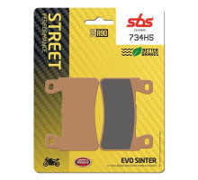 Колодки гальмівні SBS 734HS Performance Front Brake Pads, Sinter