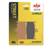 Колодки гальмівні SBS 631HS Performance Front Brake Pads, Sinter