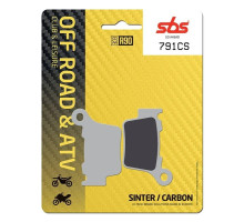 Колодки гальмівні SBS 791CS Comp Brake Pads, Carbon