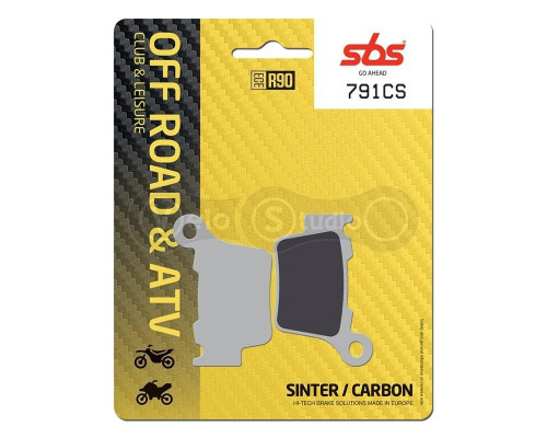 Тормозные колодки SBS 791CS Comp Brake Pads, Carbon
