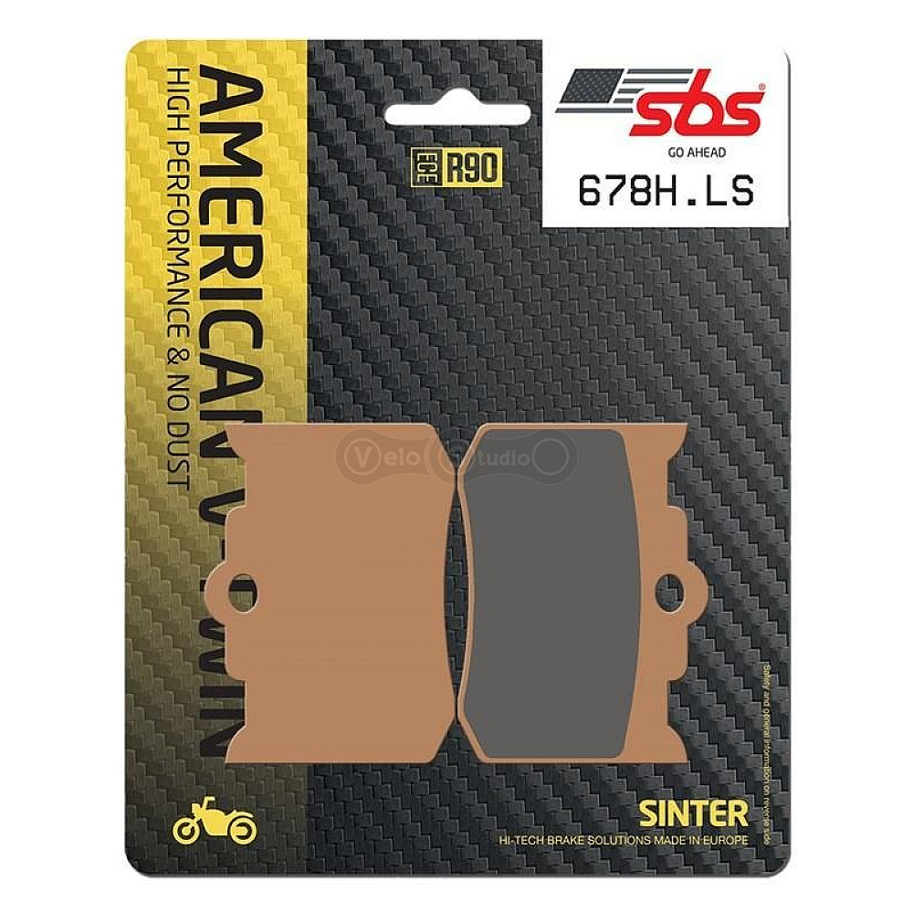 Тормозные колодки SBS 678H.LS Perfomance Machine Rear Brake Pads, Sinter