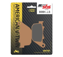 Колодки гальмівні SBS 808H.LS High Performance Rear Brake Pads, Sinter