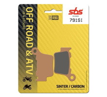 Колодки гальмівні SBS 791SI Sport Brake Pads, Sinter/Carbon