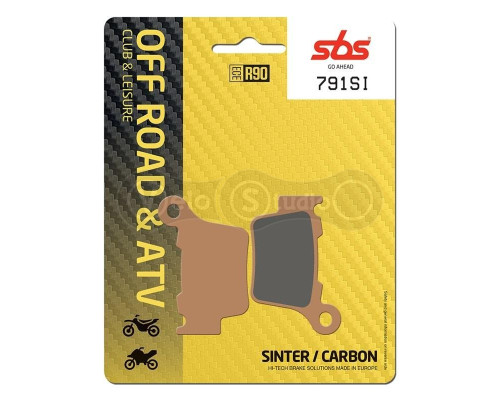 Тормозные колодки SBS 791SI Sport Brake Pads, Sinter/Carbon