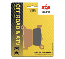 Тормозные колодки SBS 604SI Sport Brake Pads, Sinter/Carbon