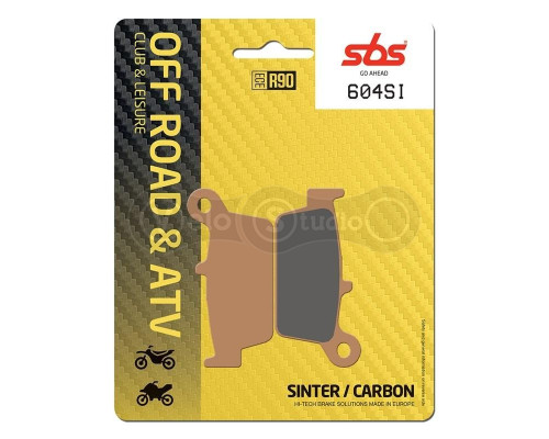 Тормозные колодки SBS 604SI Sport Brake Pads, Sinter/Carbon