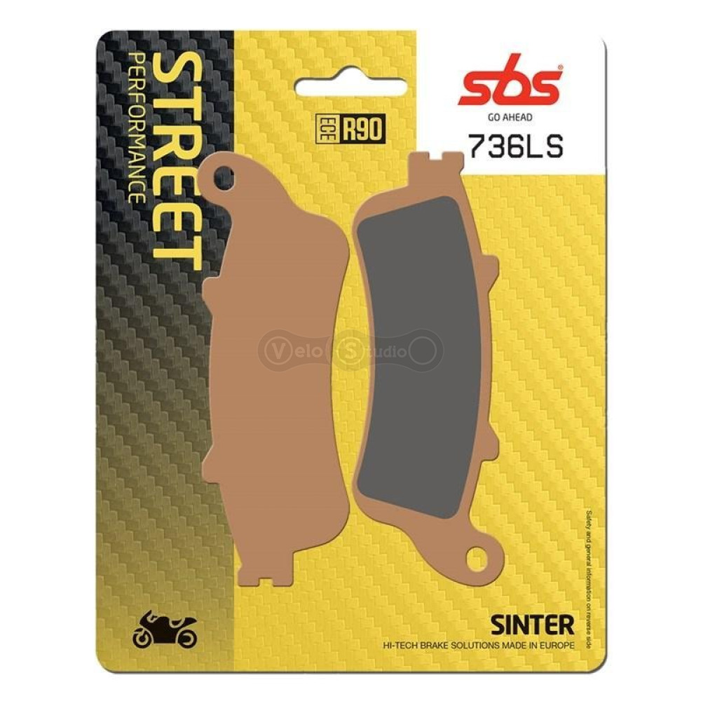 Колодки гальмові SBS 736LS Performance Rear Brake Pads, Sinter