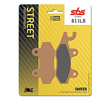 Колодки гальмівні SBS 611LS Performance Rear Brake Pads, Sinter