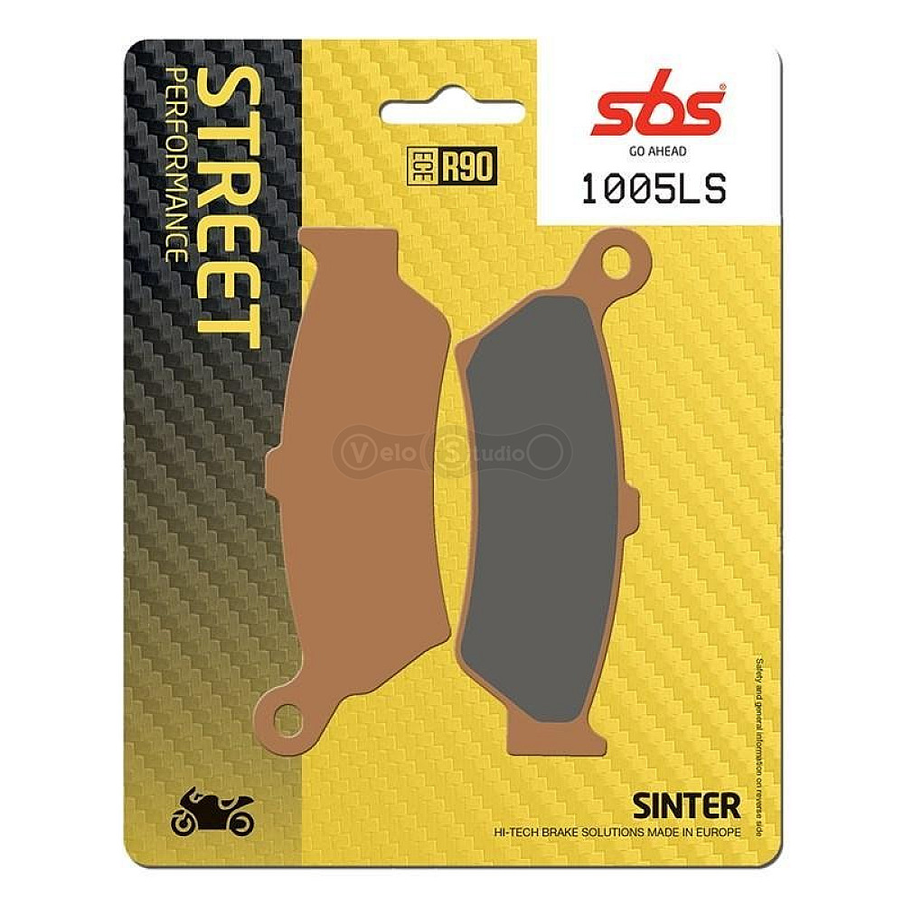 Тормозные колодки SBS 1005LS Performance Rear Brake Pads, Sinter