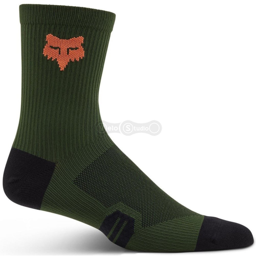 Вело носки FOX Ranger Sock - 6 inch [Dark Sage], S/M (EU39-42)