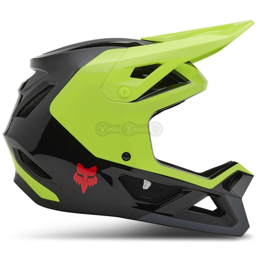 Вело шолом FOX Rampage Helmet Mips - Barge [Flo Yellow], M (57-58 см)
