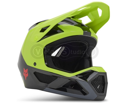 Вело шолом FOX Rampage Helmet Mips - Barge [Flo Yellow], M (57-58 см)