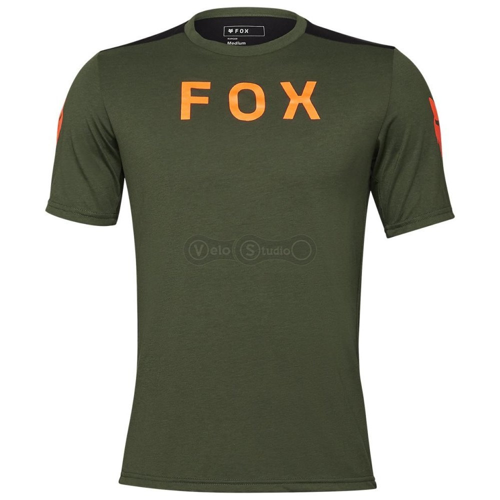 Вело джерси FOX Ranger Dri-Release Jersey SS - Aviation [Dark Sage], M