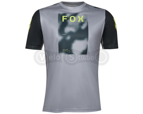 Вело джерси FOX Ranger Race Jersey SS - Taunt [Steel Gray], L