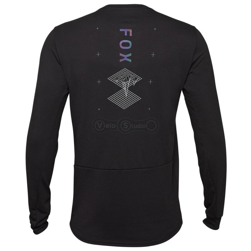 Вело джерси FOX Ranger Dri-Release Jersey LS - Lunar [Black], M