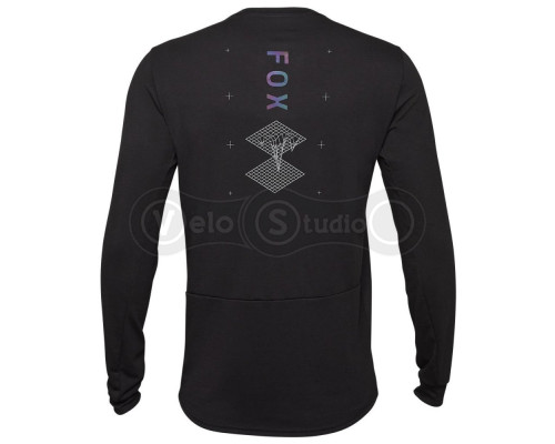 Вело джерси FOX Ranger Dri-Release Jersey LS - Lunar [Black], L