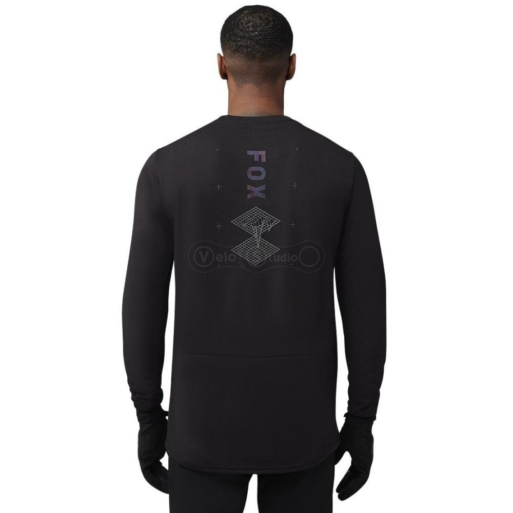Вело джерси FOX Ranger Dri-Release Jersey LS - Lunar [Black], M