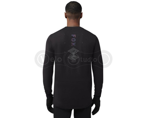 Вело джерси FOX Ranger Dri-Release Jersey LS - Lunar [Black], L