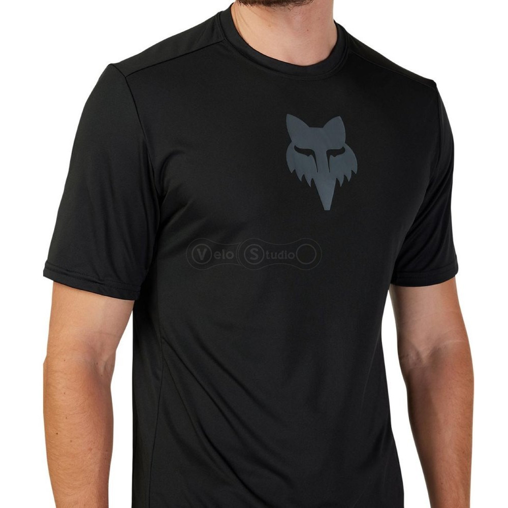 Вело джерси FOX Ranger Jersey SS - Lab [Black], M