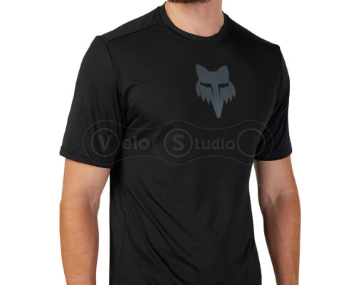 Вело джерси FOX Ranger Jersey SS - Lab [Black], L