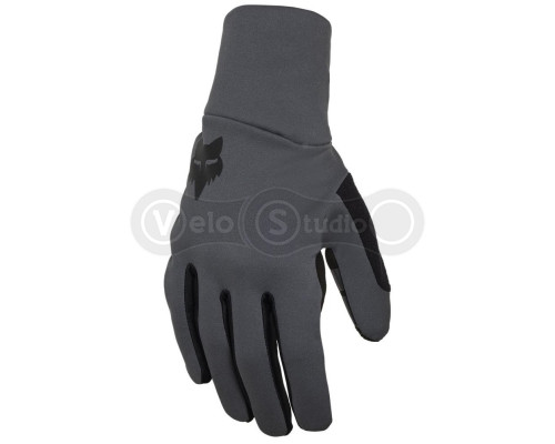 Зимние вело перчатки FOX Ranger Fire Glove [Graphite], M (9)