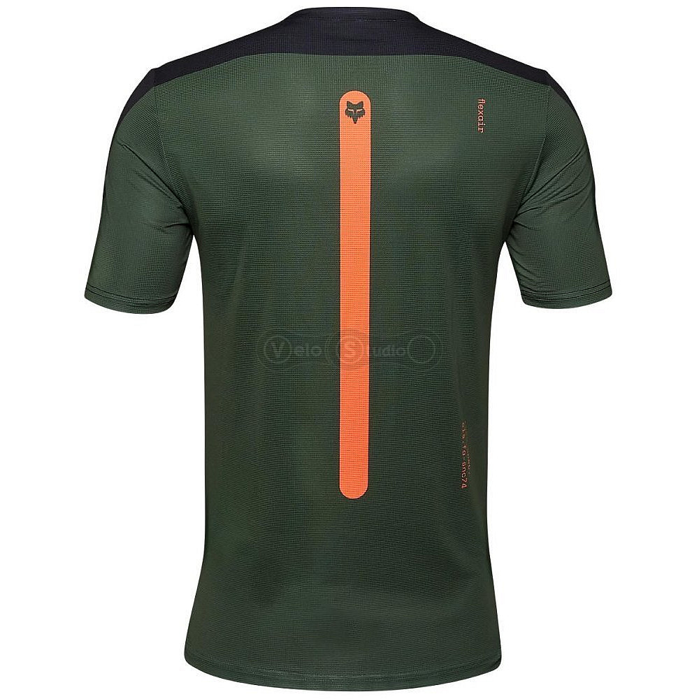 Вело джерси FOX Flexair Jersey SS - Aviation [Dark Sage], M