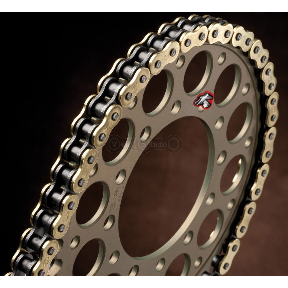 Ланцюг Renthal R4 Road SRS Chain - 520 [Gold], 520-130L / Seal Ring