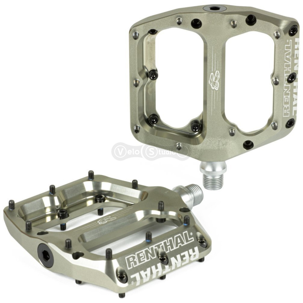 Педали Renthal Revo-F Flat Pedal [AluGold]